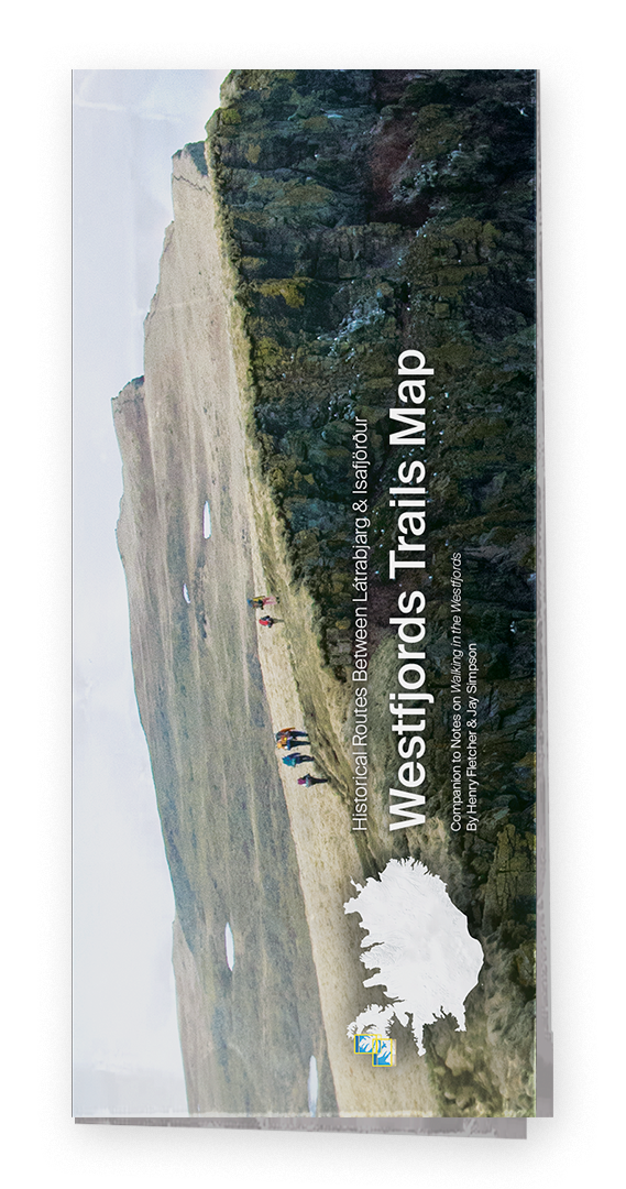 Westfjords Trails Map